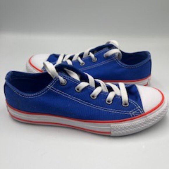 Converse Chuck Taylor All Stars Sneakers Women’s Size 3 Low Top Hyper Royal shoe - Picture 8 of 11